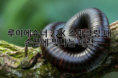 ✨루이에슈너 22K 스파클링: 내 손끝에 빛나는 매력 ✨