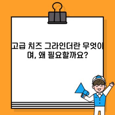 고급 치즈 그라인더: 최고의 선택을 위한 완벽 가이드