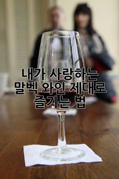 내가 사랑하는 말벡 와인, 제대로 즐기는 법! ✨