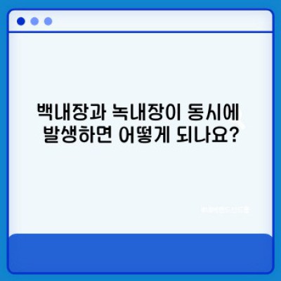 백내장과 녹내장, 동시에 위협하는 눈 질환 완벽 가이드: 증상, 진단, 치료법까지!
