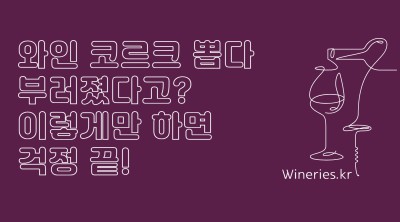 와인 코르크 뽑다 부러졌다고? 이렇게만 하면 걱정 끝!