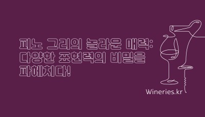 피노 그리의 놀라운 매력: 다양한 표현력의 비밀을 파헤치다!